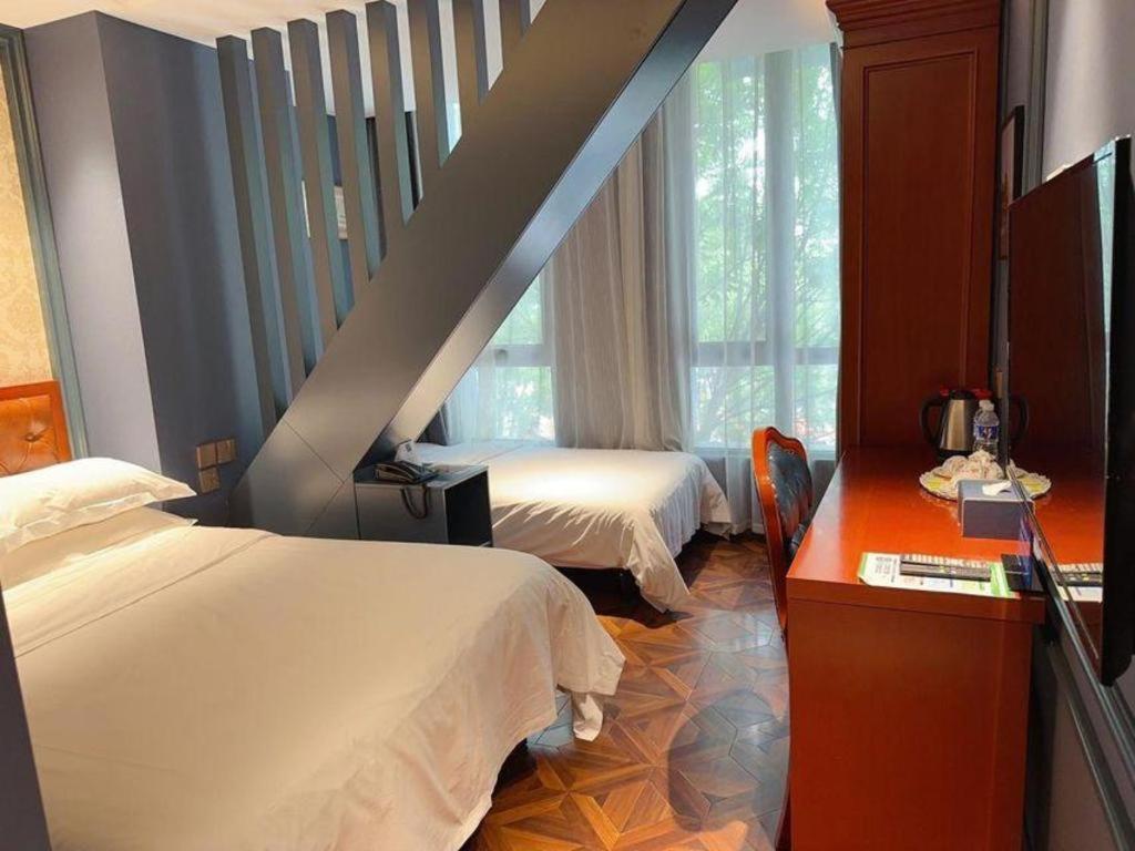 Yitingzhenshe Hotel Beijing Qianmen Buitenkant foto